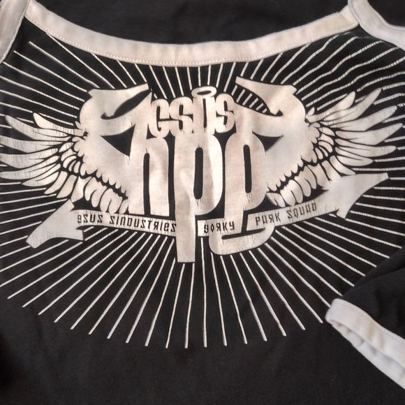 Vintage Y2K GSUS Sindustries Graphic Top - Picture 2 of 4